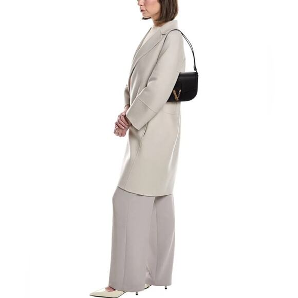 Versace Virtus Black Leather Shoulder Crossbody Bag NWT - Picture 12 of 12